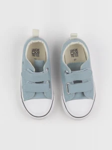 La Redoute - tennis à scratch/ lacets bleu - pointure 27