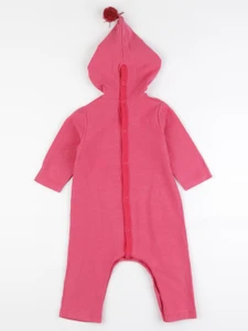 Petit Bateau - pyjama coton rose - 12 mois