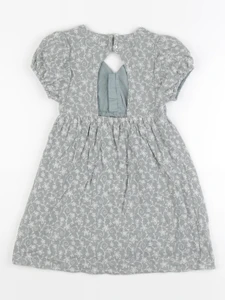 Eden & Victor - robe vert - 8 ans