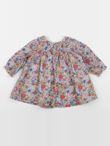 Jacadi - robe liberty multicolore - 6 mois