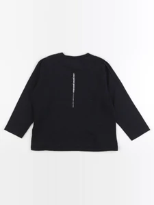Zara - tee-shirt imprimé au dos noir - 6 ans