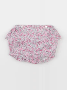 Jacadi - short volants au dos, liberty rose - 3 mois