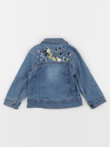 Vertbaudet - veste imprimé au dos bleu - 18 mois