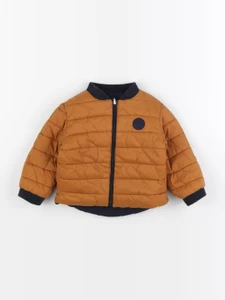 Jacadi - veste réversible marron, bleu - 18 mois