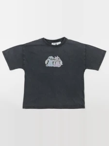 Zara - tee-shirt imprimé au dos gris - 8/9 ans