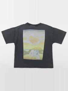 Zara - tee-shirt imprimé au dos gris - 8/9 ans