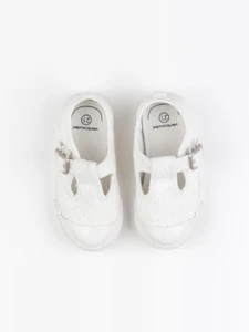 Vertbaudet - tennis élastiqué blanc - pointure 21