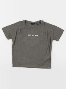 IKKS - tee-shirt imprimé au dos gris, or - 6 ans