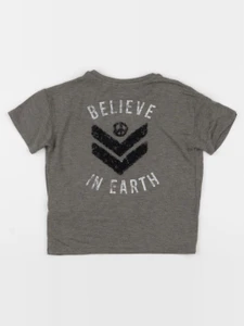 IKKS - tee-shirt imprimé au dos gris, or - 6 ans