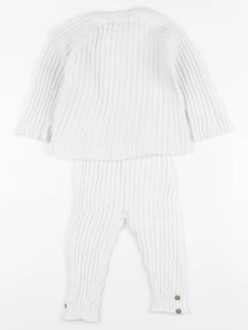 La Redoute - ensemble blanc - 9 mois