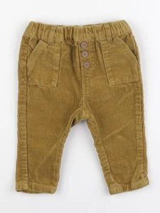 Vertbaudet - pantalon vert - 6 mois