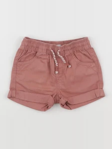 Vertbaudet - short rouge - 12 mois