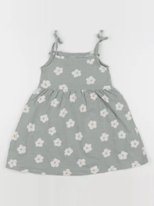 Vertbaudet - robe vert - 3 ans