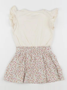 Vertbaudet - robe beige - 4 ans