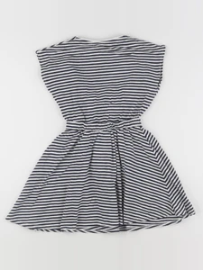 Vertbaudet - robe blanc, bleu - 8 ans