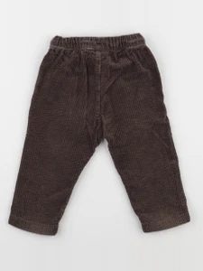 H&M - pantalon marron - 9/12 mois