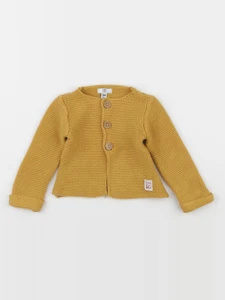 La Redoute - gilet jaune - 3 mois