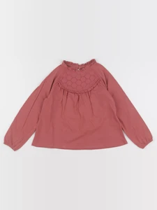 Vertbaudet - tee-shirt rose - 5 ans