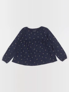 Vertbaudet - tee-shirt bleu - 4 ans
