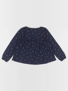 Vertbaudet - tee-shirt bleu - 4 ans