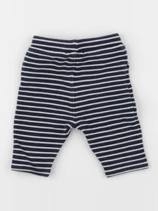 Vertbaudet - pantalon bleu - 3 mois