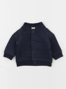 Petit Bateau - sweat bleu - 3 mois