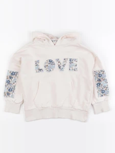 Monoprix - sweat rose - 5 ans