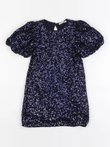 Monoprix - robe bleu - 4 ans