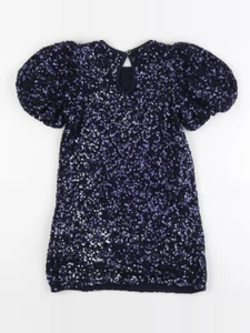 Monoprix - robe bleu - 4 ans