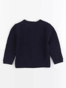 Boutchou - gilet bleu - 36 mois