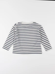 Vertbaudet - tee-shirt beige, bleu - 4 ans