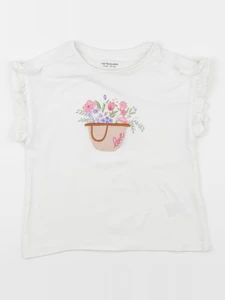 Vertbaudet - tee-shirt blanc - 3 ans