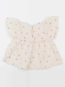 Vertbaudet - blouse beige - 3 ans