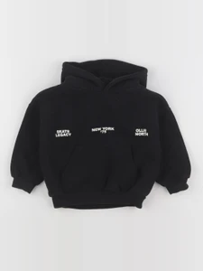 Zara - sweat imprimé au dos noir - 2 ans
