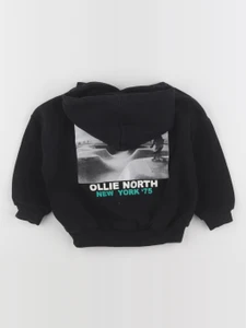 Zara - sweat imprimé au dos noir - 2 ans