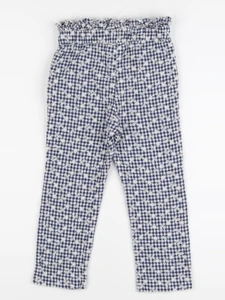 Frangin Frangine - pantalon bleu, blanc - 6 ans