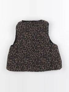 Frangin Frangine - gilet marron - 6 ans