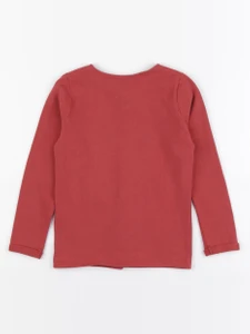 Vertbaudet - tee-shirt rose - 5 ans