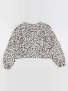 IKKS - sweat gris, rose - 12 ans