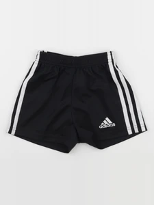Adidas - short noir, blanc - 8 ans