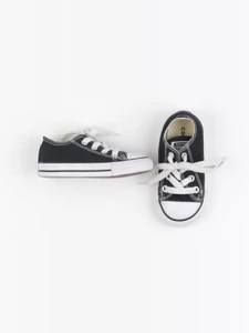 Converse - tennis à scratch/ lacets noir - pointure 21