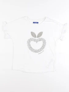 Okaidi - tee-shirt blanc - 8 ans