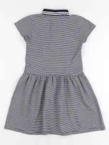 Monoprix - robe bleu, blanc - 6 ans