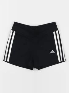 Adidas - short noir, blanc - 8 ans