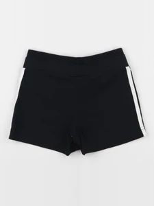 Adidas - short noir, blanc - 8 ans