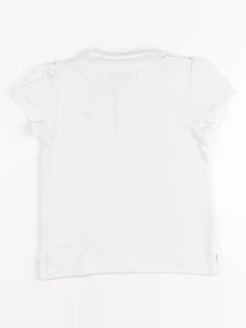 Monoprix - polo blanc - 5 ans