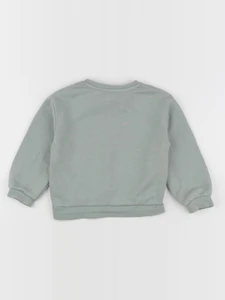 Vertbaudet - sweat vert - 4 ans