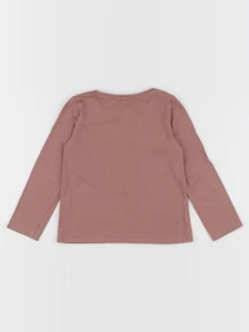 Vertbaudet - tee-shirt marron - 4 ans