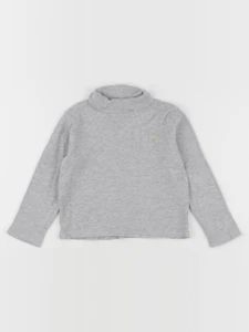 Vertbaudet - sous-pull gris - 4 ans