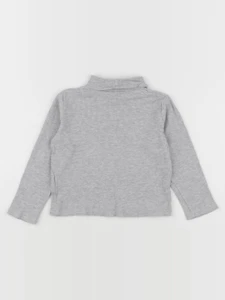 Vertbaudet - sous-pull gris - 4 ans